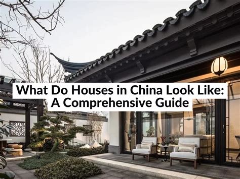 what are the houses like in china